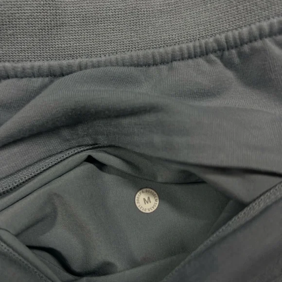 Lululemon Mens City Sweat Pull On waist Tie Work Out Jogger Blue Gray Sz M